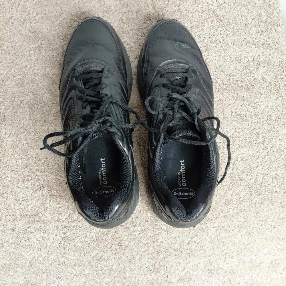 Brooks Shoes Mens Size 14 Addiction Walker Triple Black Leather Walking Ortho - Picture 8 of 12